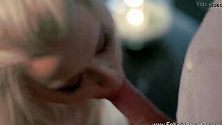 Silky Jazzy Blonde Milf Sensual Oral Encounter