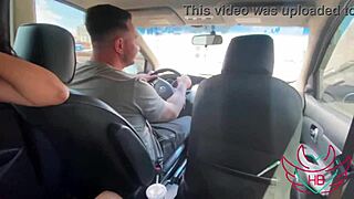 Casada Me Chupou Com O Marido No Volante