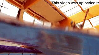 Petite Russian Star Libuse Teases with Tiny Assets and Underwater Charm