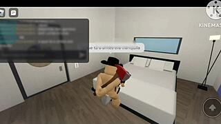 Comendo Duas Putas - Roblox Brookhaven