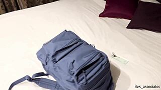 stepmother and son share hotel bed