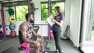 melanie hicks gets naughty with ace bigs in taboo treat, from knot release to grease 😏