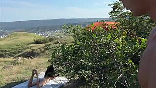 The Guys Caught The Village Slut Sunbathing Naked And Couldnt Resist Fucking Her Pussy - 1 213!