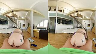 चेक वीआर 373 - मेस्मराइजिंग ब्लॉन्ड हॉर्नी फॉर योर कॉक