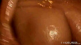 Jazy Berlin, why are you so horny in the shower? Masturbating your wet pussy with toys?