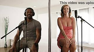 Tall beauty Annie King rides Isiah Maxwell's nice and hard cock.