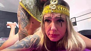 Intense sensation as cock pulses inside, cumming in pussy and ass