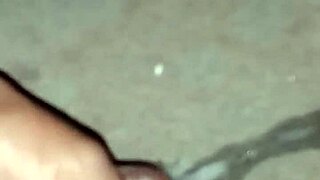 superdarius guy does a quick jerk off before bedtime, cumming sloppy