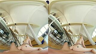 czech vr 373 - mesmerizing blonde horny for your cock