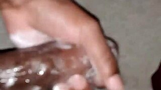 superdarius guy does a quick jerk off before bedtime, cumming sloppy