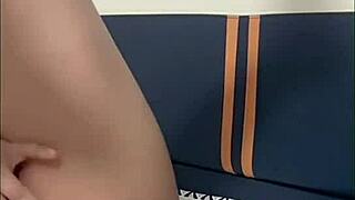 Hot Girl Strokes Pussy While Dancing