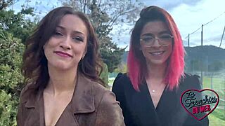 Jade and leila share two well-hung guys in group fun