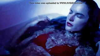 Alessandra Ambrosio striptease fucking and teasing