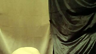 humiliated slave indulges in piss and belt self-session