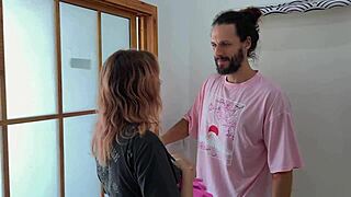 Veronika Gets Fucked Wearing Latex Gloves Pantyhose And Plaid Miniskirt