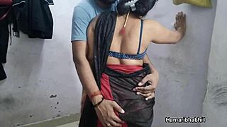 Indian desi bhabhi having sex in saree