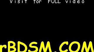 i'm hardcore toy pleasurin my sweethear with bdsm slav