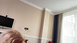 Blonde Milf And Hot Brunette Teen Double Blowjob Pov 😍