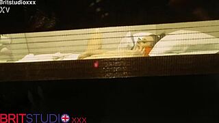 Watching Neighbor's Intimate Masturbation Session