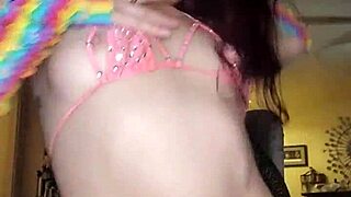 nikki knightly's perky striptease tease