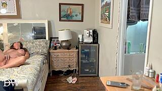 hotwife sneaking quickie with big black cock before husband gets home