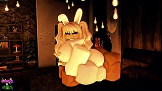 Fucking Candy In Her Cosplay Bunny Outfit Ro-Cons 😘