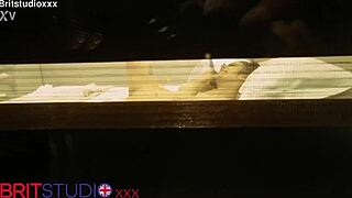 Watching Neighbor's Intimate Masturbation Session