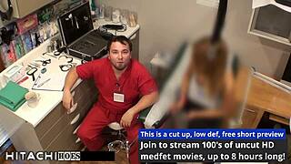 human guinea pig gets mandatory hitachi orgasms from doctor-tampa - maria santos