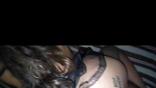 The Latina maid falls for my cock and insists on anal sex.