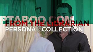 check out this librarian's personal collection, zlata shine says.