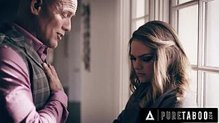 amateur performer caught in striptease routine with rough actions