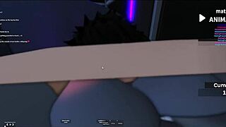 Goth slut bred in virtual condo?