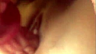 dragon dildo stretches max ryans pussy until she squirts