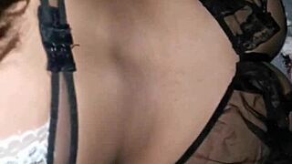 The Latina maid falls for my cock and insists on anal sex.