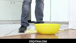 Movie night with Moxie Kira Perez