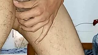 He longs for a naughty mouth to suck his cock and unload all the cum in masturbation