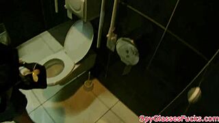 eurobabe pov fucked on spycam in public