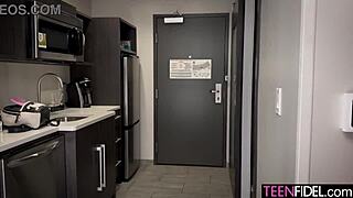 huge cock fucks hard mouth of petite euro blonde chloe rose with natural tits stunning body