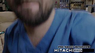Freshman Gets Mandatory Hitachi Orgasm In Roleplay Session