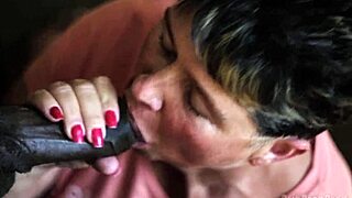 Dripdrop Granny Loves Sucking On Black Dick