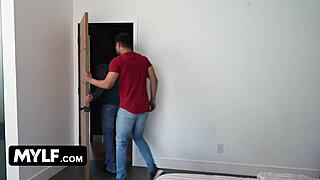 step-son and his best friend seduce petite 18+ step-mom katrina colt to fuck in a threesome - mylf taboo