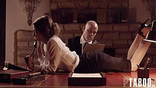 i feel dominated as jill kassidy in the secretary role