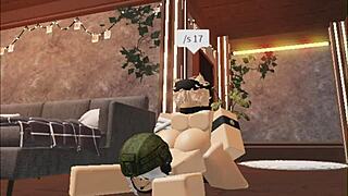 Cute Blonde Boy Enjoys One On One Time With Soldier Girl