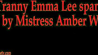 Emmaleetv001 - Tranny Disciplined Spanked And Fucked With Strapon