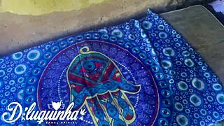 Fucking the naughty woman in a risky situation in a public place we were almost caught by homeless people