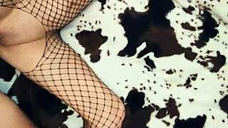 Beautiful Milf Wife Seduces Husband With Stockings For Intense Anal