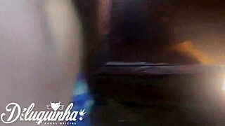 Fucking the naughty woman in a risky situation in a public place we were almost caught by homeless people