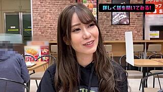 Japanese amateur with elegant looks and wild side