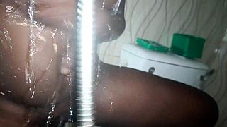 Young Ebony Girl Taking Huge Cock