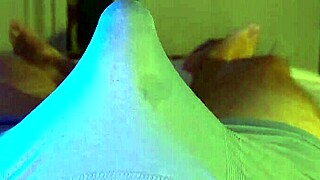 his big ass rubbing on my cock was too much, i came in my pants